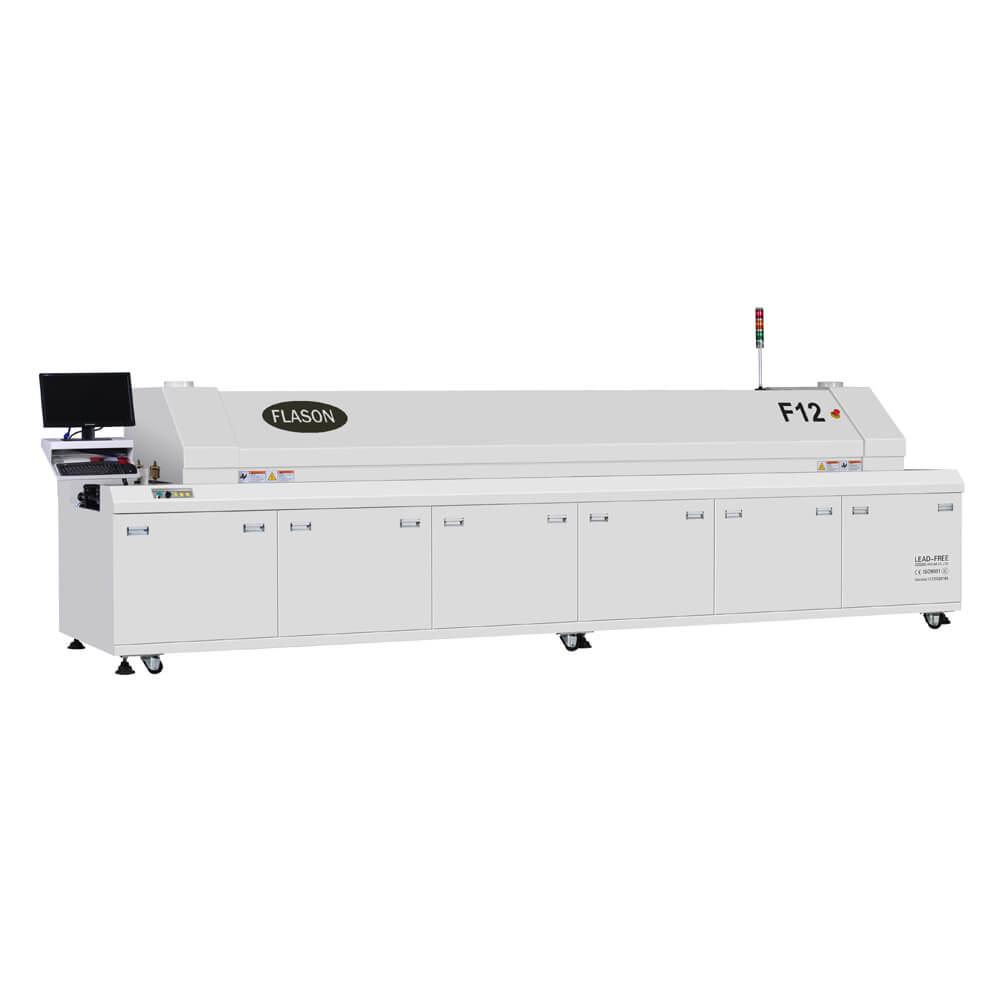 Lead free 12 heating zones Reflow oven for SMT assembly line F12